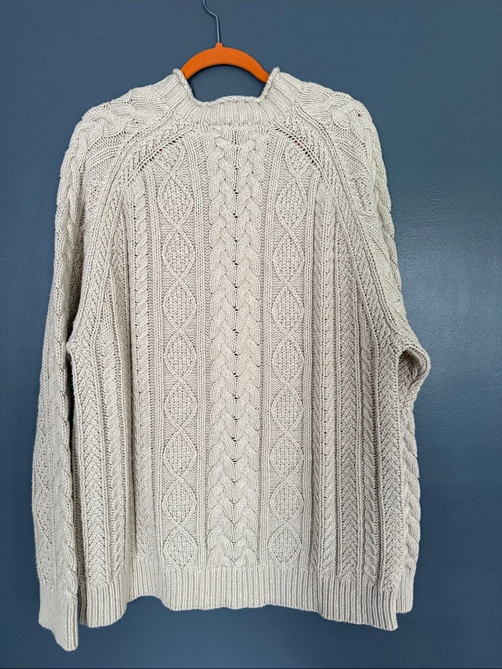 Polo by Ralph Lauren Cream Cable Knit Sweater